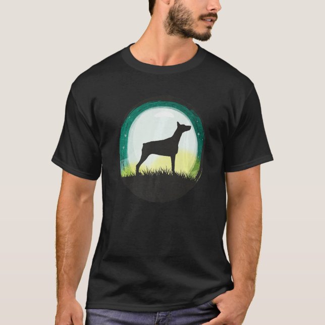 Dobermann Dog Breed  28 T-Shirt (Front)