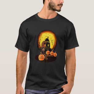 Dobermann Halloween For Kids Mom Dad Love Dog T-Shirt