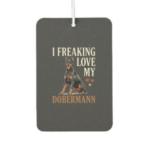 Dobermann Love Dog Lover Air Freshener