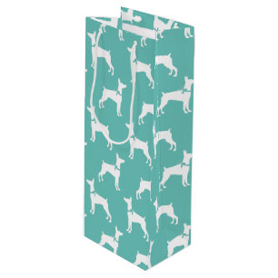 Dobermann Pinscher Dog Puppy Dobie Wine Gift Bag
