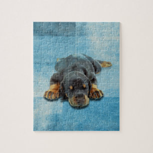 Dobermann Puppy - Doberman Pinscher Jigsaw Puzzle