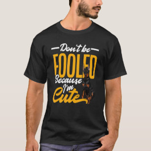 Dobie Doberman Pinscher Dog Dad Mom Doberman T-Shirt