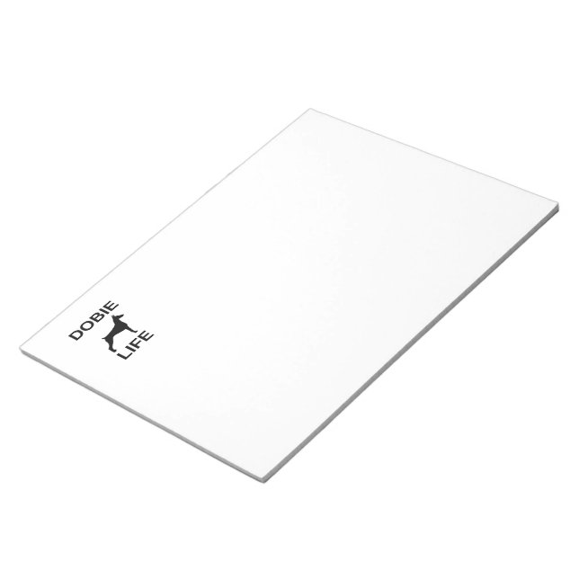 dobie life notepad (Angled)
