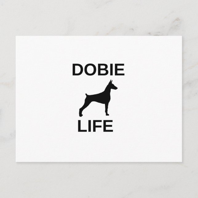 dobie life postcard (Front)