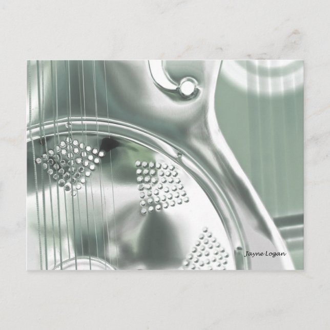 DOBRO, guitar ArT, Postcard Cool (Front)