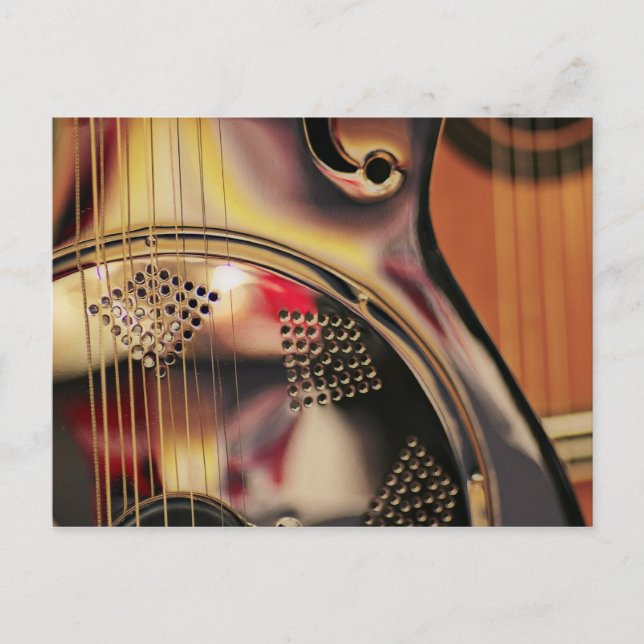 DOBRO, guitare ArT, Cool de carte postale (Devant)