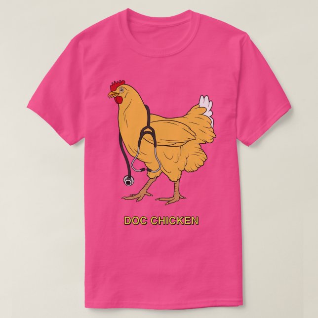 Doc Chicken T-Shirt (Design Front)