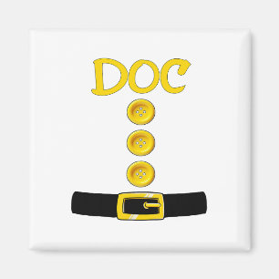 Doc Dwarf Halloween Costume Colour Matching Doc Dw Magnet