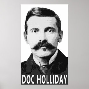 DOC HOLLIDAY OLD WEST LEGEND POSTER
