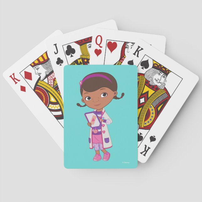 Doc McStuffins | All Part of my Job Playing Cards (Back)