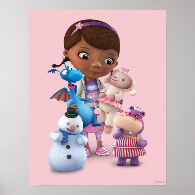 Doc McStuffins and Her Animal Friends Poster (Front)