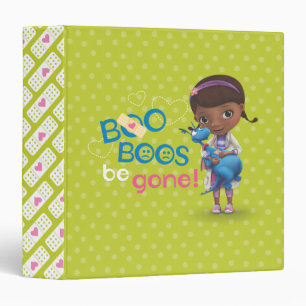 Doc McStuffins and Stuffy - Boo Boos Be Gone Binder