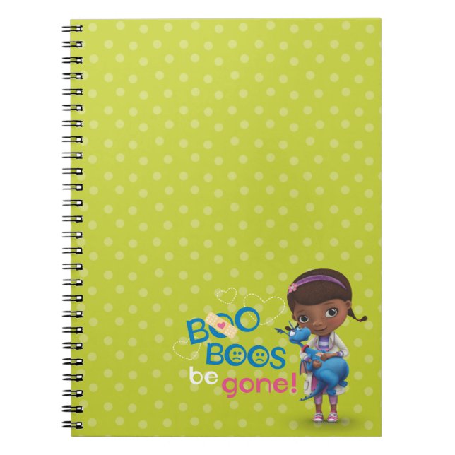 Doc McStuffins and Stuffy - Boo Boos Be Gone Notebook (Front)