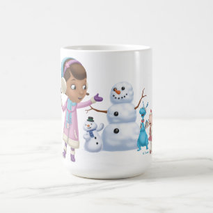 Doc McStuffins   Doc McStuffins Playing In Snow Coffee Mug