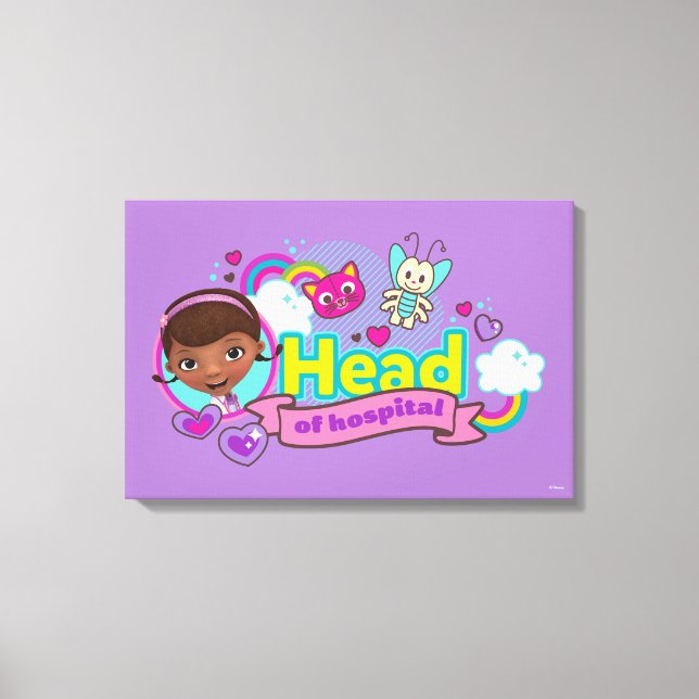Doc McStuffins | Head of Hospital Canvas Print (Front)
