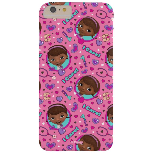 Doc McStuffins | I Care Pink Pattern Case-Mate iPhone Case (Back)