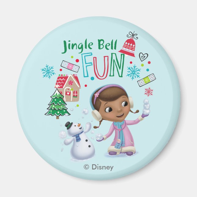 Doc McStuffins | Jingle Bell Fun Magnet (Front)