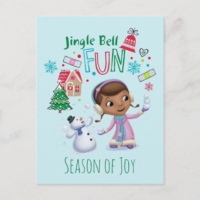 Doc McStuffins | Jingle Bell Fun Postcard (Front)