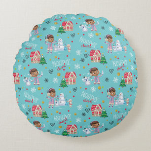 Doc McStuffins Jingle Bell Fun Round Pillow