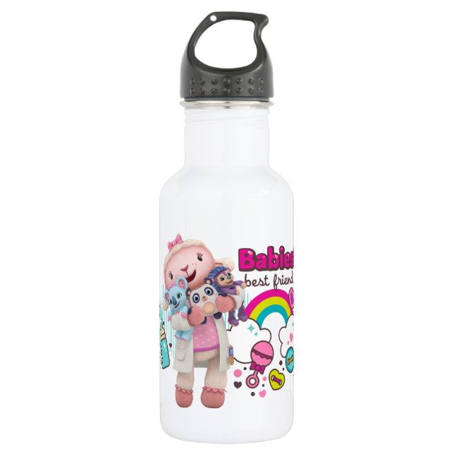 Doc McStuffins | Lambie - Babies Best Friend 532 Ml Water Bottle (Front)