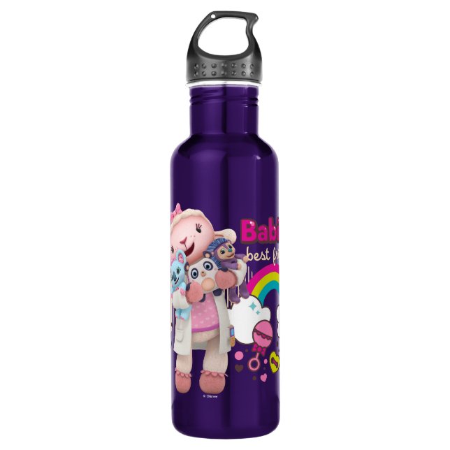 Doc McStuffins | Lambie - Babies Best Friend 710 Ml Water Bottle (Front)
