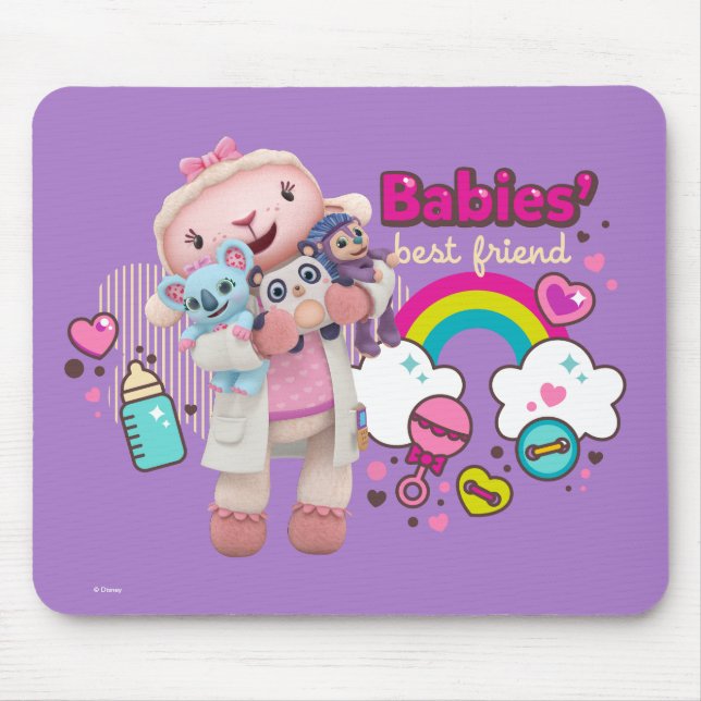 Doc McStuffins | Lambie - Babies Best Friend Mouse Pad (Front)