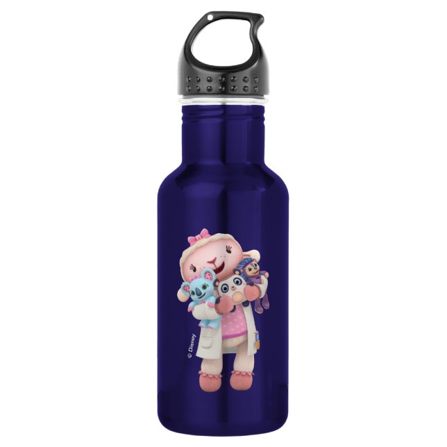 Doc McStuffins | Lambie - Hugs Given Here 532 Ml Water Bottle (Front)