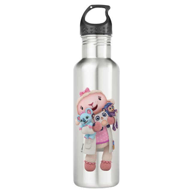 Doc McStuffins | Lambie - Hugs Given Here 710 Ml Water Bottle (Front)