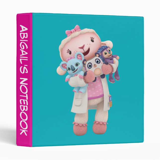 Doc McStuffins | Lambie - Hugs Given Here Binder (Front/Spine)