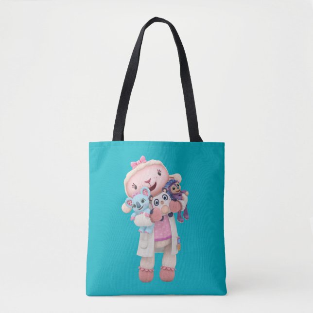 Doc McStuffins | Lambie - Hugs Given Here Tote Bag (Front)
