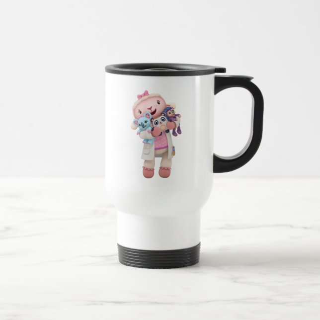 Doc McStuffins | Lambie - Hugs Given Here Travel Mug (Right)