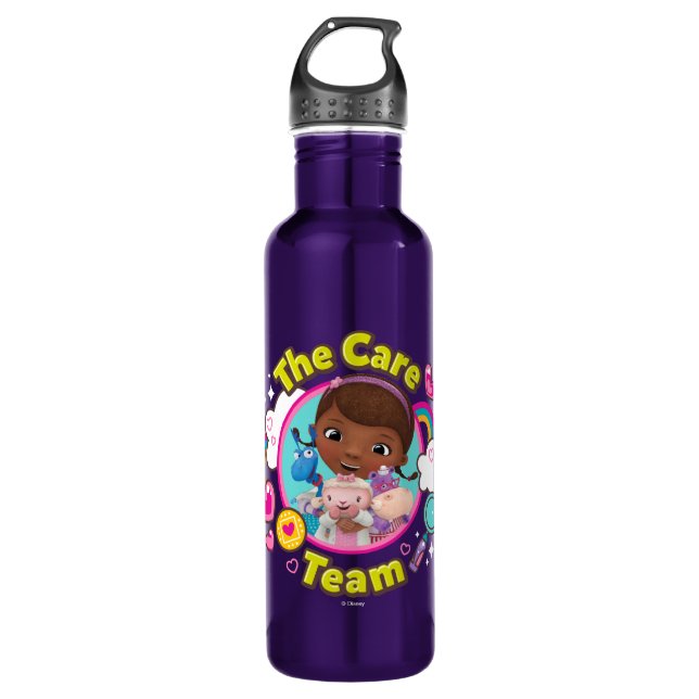 Doc McStuffins | The Care Team 710 Ml Water Bottle (Front)