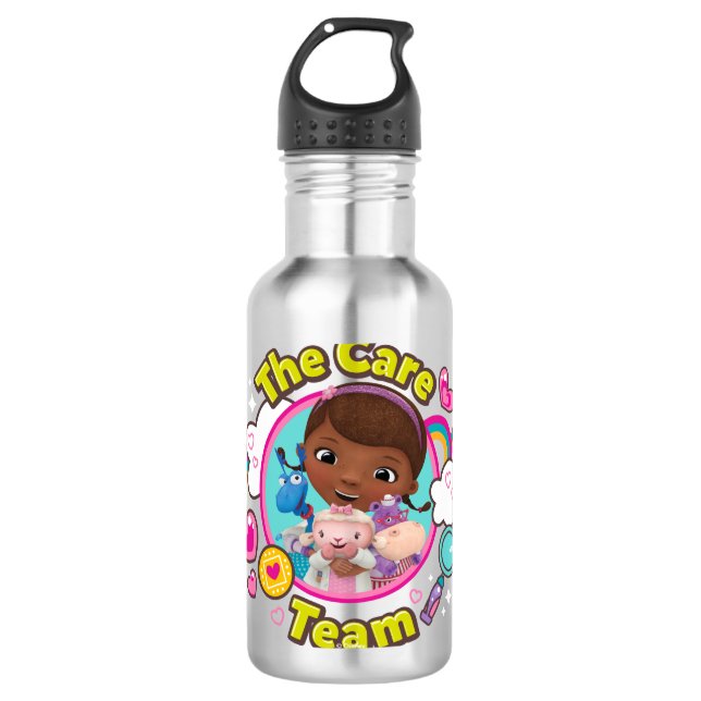 Doc McStuffins | The Care Team 710 Ml Water Bottle (Front)