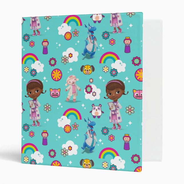 Doc McStuffins | The Care Team Pattern Binder (Front/Inside)