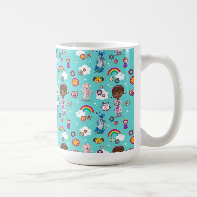 Doc McStuffins | The Care Team Pattern Coffee Mug (Right)