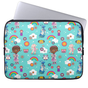 Doc McStuffins   The Care Team Pattern Laptop Sleeve