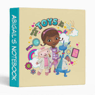 Doc McStuffins   We've Got Toys to Fix Binder