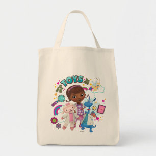 Doc McStuffins We've Got Toys to Fix Tote Bag