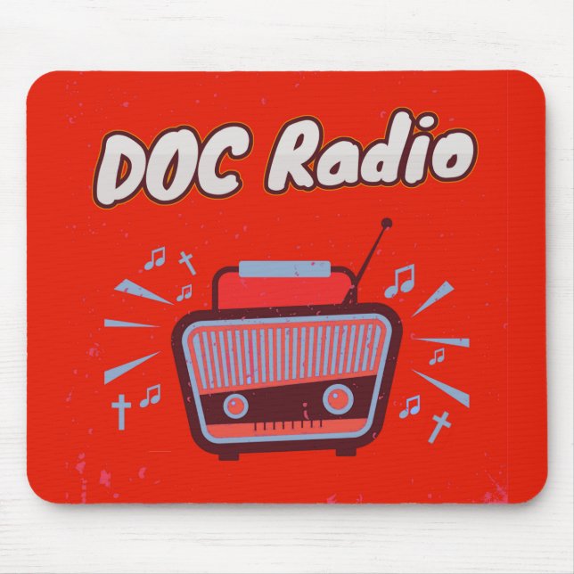 DOC Radio - Mouse Pad (Front)