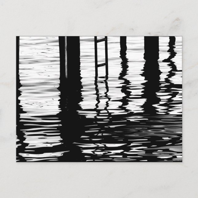 "Dock Grey" JTG Art Postcard (Front)