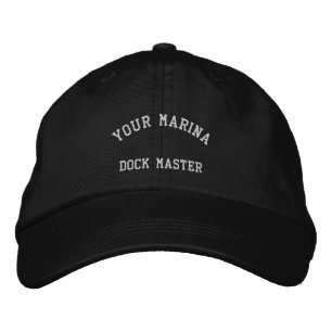 Dock Master Marina Casquette brodé noir