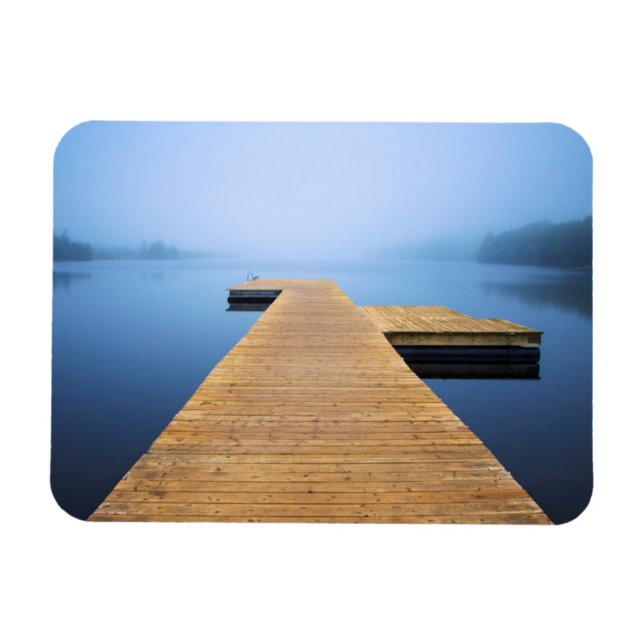 Dock on the Lake Magnet (Horizontal)