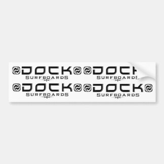 DOCK Surfboards Bumper Sticker