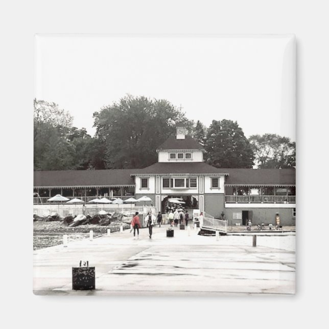 Dock View Lakeside Chautauqua, Ohio  Magnet (Front)