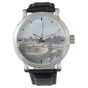 Docked Cabin Cruiser Watch