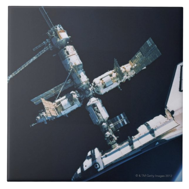 Docked Space Shuttle 2 Tile (Front)