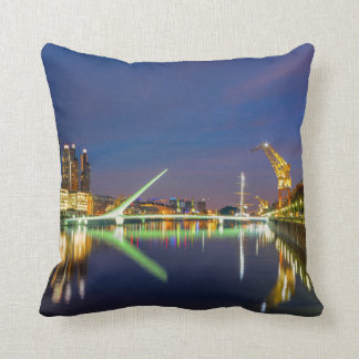 Docklands Bsas Throw Pillow