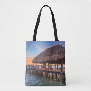 Dockside Sunrise Tote Bag