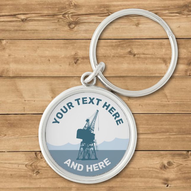 Dockyard Crane Keychain (Creator Uploaded)