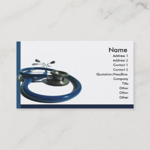 Docteur Carte de visite